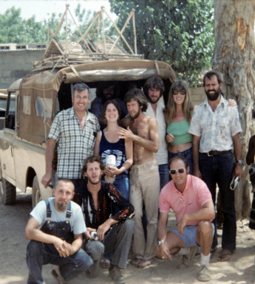 group photo from Peace Corps Volunteers in 1975